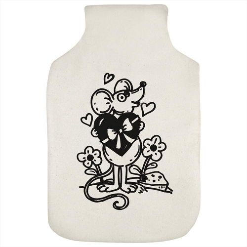 'Valentine's Mouse' Hot Water Bottle Cover (HW00026620)