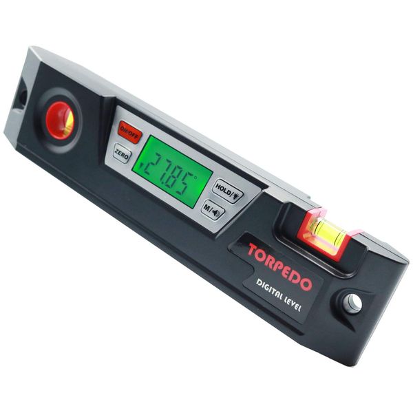 CHURACY Digital Level, Strong Magnetic Level, 0.05 Degree Unit, Backlit Angle Meter