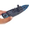 Remote Control Simulation Naval Ship Toy For Kids Grey Water Detection 80 Cha...