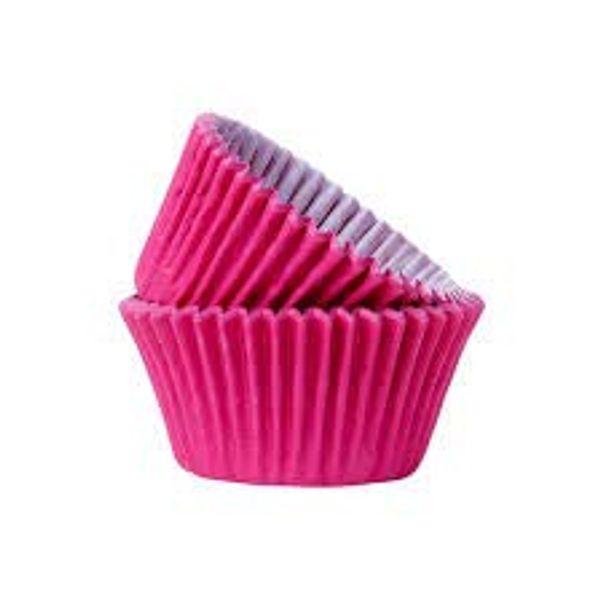 Cake N Bake Cupcake Muffin Baking Cases (Bright Pink, 75)