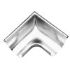 Gutter Angle Titanium Zinc for Gutter 250 Pieces 8-Piece NW-105 Inner and Outer Corner (Outer Corner)