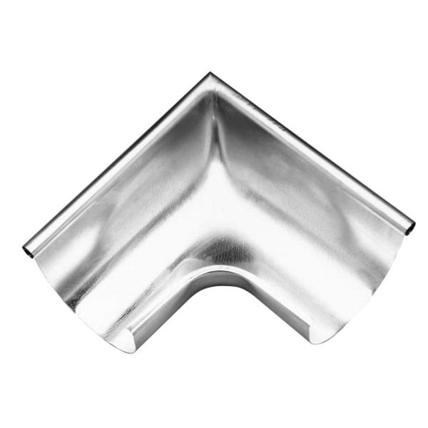 Gutter Angle Titanium Zinc for Gutter 250 Pieces 8-Piece NW-105 Inner and Outer Corner (Outer Corner)