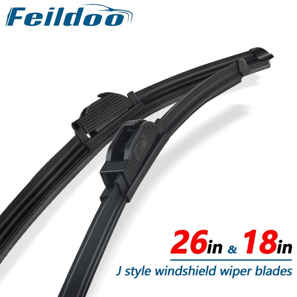 Feildoo 2PC Clear Advantage Wiper Blade Size 26 and 18 Front Left and Right US