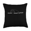 Lawn Mower Robot Throw Pillow