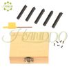 5 Pack 1/4" Indexable Carbide C6 Insert Tool Bit and Holder Mini Lathe Set