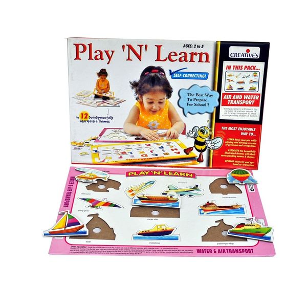 Creative Educational Early Years Play and Learn Water/Air Transport