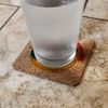 MoonPie Logo Low Profile Novelty Cork Coaster Set