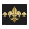 CafePress Gold Fleur De Lis Mousepad Non-slip Rubber Gaming Mousepad
