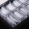 EBANKU 100PCS Nail Dual Forms Tips for Poly gel Set, Full Cover Gel Nail Extension Mold Tips & 1Pcs Poly gel Nails Brush & 5Pcs Dual Form Nail Clips