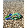 Splash About Goggles Snapper Mask, Green and Blue, Junior (6-14 Years)