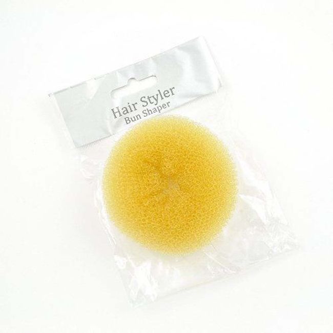 Hair Bun Donut Ring Shaper Maker Styler Shaper S Black Brown Blonde Doughnut (Blonde)