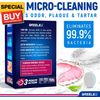 Denture Cleaning Tablets - 120 Retainer Cleaner Tablets for Aligner, Mouth & Nig