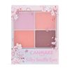 Canmake Silky Flared Eyes (Cherry Blossom Package), 11 Blossom Shower, 0.2 oz (4.0 g), Sheer Tsuta, 4 Color Shadow, Coral Pink