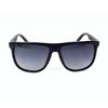 Carrera CA5003/S Rectangular Sunglasses, Matte Black/Dark Gray Gradient, 58 mm