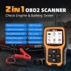 OBD2 Code Reader Scan Tool 6V 12V Motorcycle Battery Load Tester Fit For Ford US