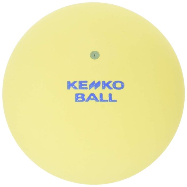 KENKO TSSY-V Kenko Soft Tennis Balls, Standard, Yellow, 2 Pieces