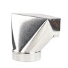 4" x 10" x 6" Galvanized Floor Ceiling HVAC Register Duct Boot Fitting 90° Bend