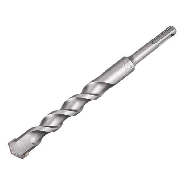 sourcing map Masonry Drill Bit 20mm x 200mm Carbide Tipped Rotary Hammer Bit 10mm Round Shank for Impact Drill