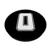 Buchstabe O Name College Alphabet Monogramm Initiale PopSockets Klebender PopGrip