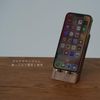 Smartphone Stand, Wooden, Compact Size, Convenient to Carry (Simple Specification)