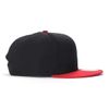 New Era 9FIFTY Men's Snapback Cap, Adjustable Cap, Black, Scarlet
