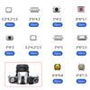 250 PCS 10 Value Tactile Push Button Switch Micro Momentary Tact Assortment Kit, for TV Audio Remote Key Cameras Computers, with Plastic Box