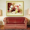 Cross stitch, flower, oil painting, C0044
