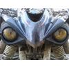 Headlight BLUE Eye Graphics Kit Decal Cover Brute Force  4' round