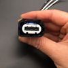 Set 2 Pigtail Compatible with Volvo Ford Electric Power Steering (EPS) Pump Wire Connector Plug kit - Type 1