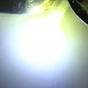 sourcing map 10Pcs T5 Wedge White Car Instrument Panel Dash LED Light Bulb Lamp