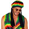 "RASTA TAM WITH DREADLOCKS" -