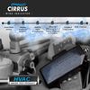 Cirrus Wind Indicator - HVAC Tool Kit with Led Rechargeable Flashlight and Power Bank - Safe and Portable - Trusted Smoke Detector of HVAC Technician