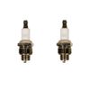 Qty 2: Spark Plug Fits Auto-Lite Replaces 458