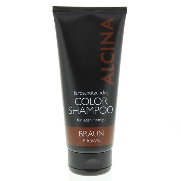 Color Shampoo braun, 200 ml, braun