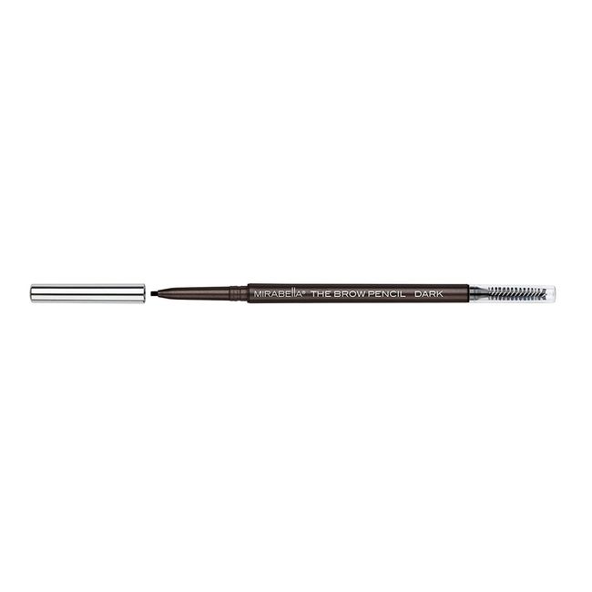 Mirabella Beauty Brow Pencil, Dark - Smudge-proof & Waterproof Brow Filling Makeup Pencil