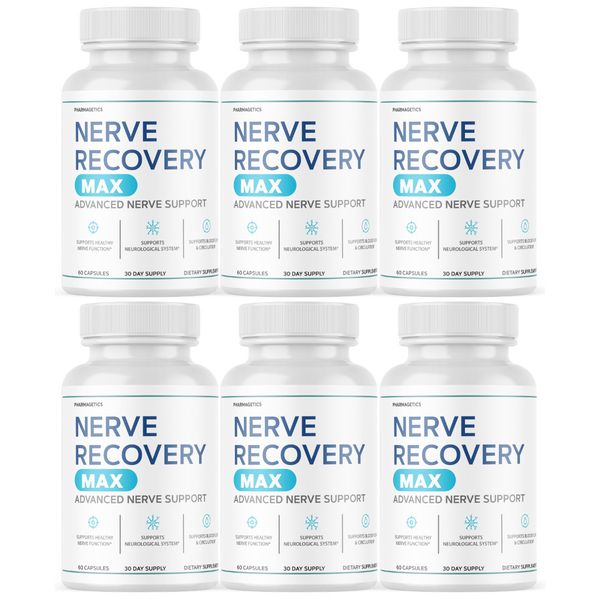 Nerve Recovery Max Advanced Nerve Support - 6 Bottles
