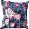 Botanical Velvet Cushion - 40cm Square Cushion