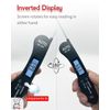 Digital Food Thermometer Instant Read Fast 1s Foldable Probe Backlit LCD BBQ