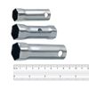 sourcing map Ignition Spark Plug Spanner Set Dual-Ended Wrench Socket (16mm, 21mm, 17/19mm)