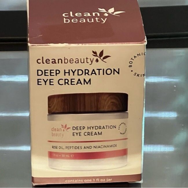 Clean Beauty Deep Eye Hydration Eye Cream 1oz.