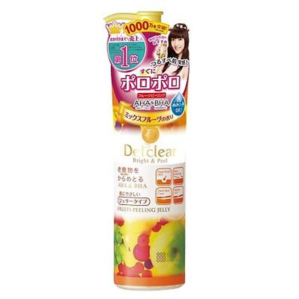 Meishoku Japan DET Clear Bright & Peel Fruit Peeling Jelly (180ml) - US Seller