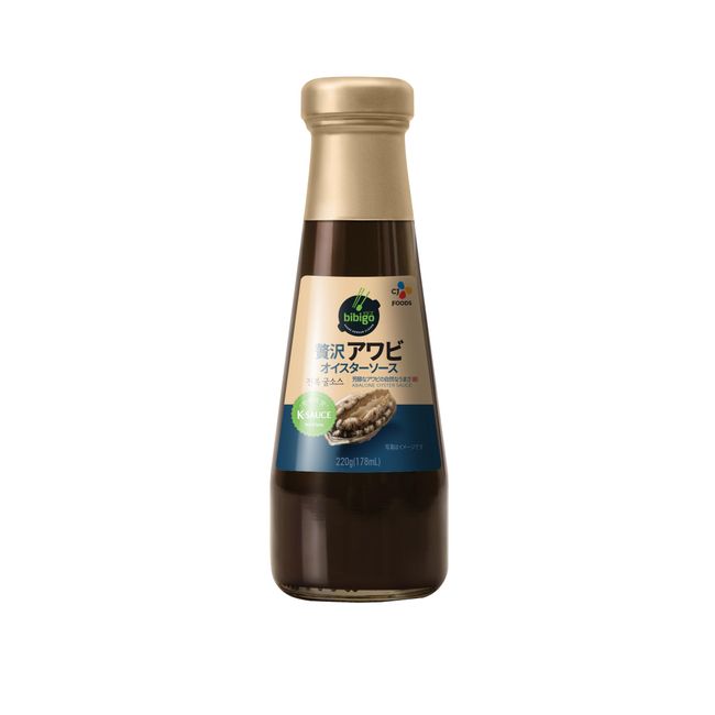 Official bibigo Abalone Oyster Sauce, 7.8 oz (220 g), Oyster Sauce, Abalone, Bibigo, Chinese, Chinese Food, Fried Rice, Abalone, Room Temperature