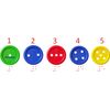Miniland Educational - Lacing Buttons 140-Piece Learning Set