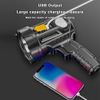 3000000LM Bright Solar/USB Rechargeable LED Spotlight Flashlight Searchlight US