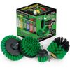  Drill Power Kitchen Scrub Brush Kit – Oven Cleaning Drillbrush Attachment 