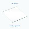 AIESI® Deckgläser Mikroskop Größe 18x18 mm (Packung mit 100 Stück)