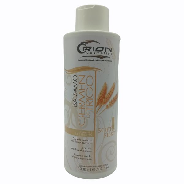 Orion Cosmetics - Wheat Germ Conditioner - hydrates - nourishes - strengthens - softens - shines - detangles - 32oz