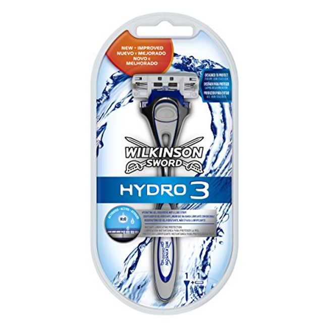 Wilkinson Sword Hydro 3 Skin Protection Men's Razor with 9 Blades