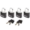 MASTER LOCK - 9120EURQCOLNOP, black, Luggage lock