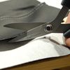 Clauss 18516 7-Inch Titanium Bonded Ultra Flex Bent Shear - Grey